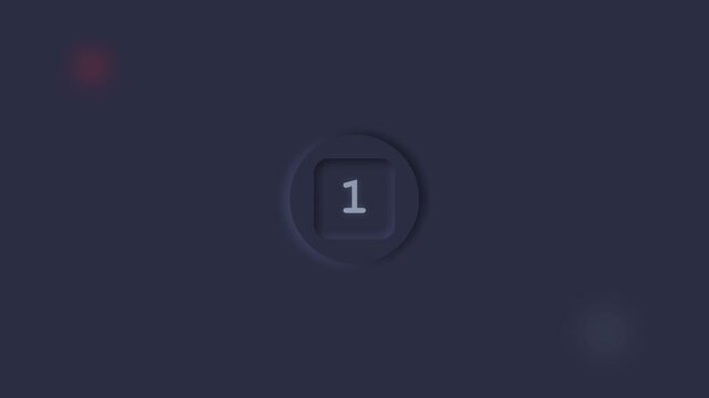 number countdown motion video 