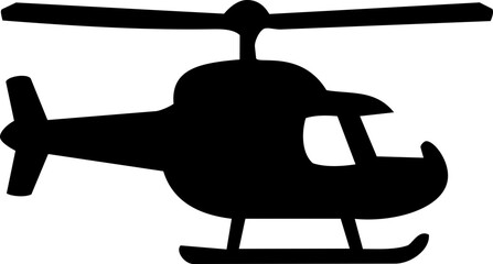 Obraz premium Indonesian National Armed Forces Anniversary helicopter silhouette symbol featuring bold black graphic design for celebratory military events