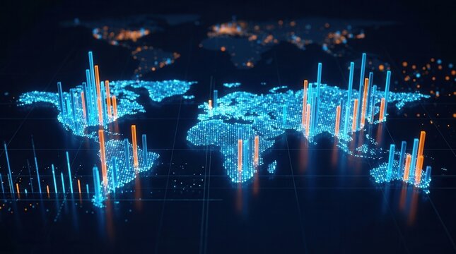 Digital platform tracking global investment trends and international stock markets.