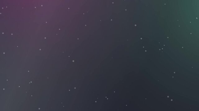 A dark blue gradient surface featuring many small white floating particles