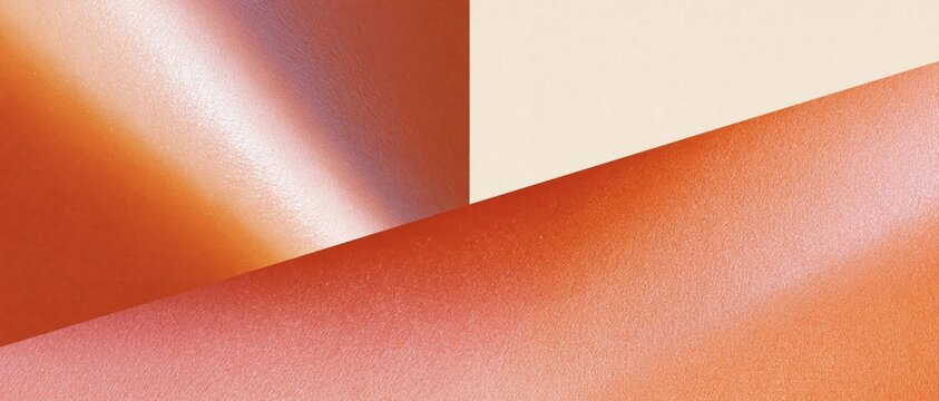 Abstract soft gradient field with warm orange and cream tones, diffuse lighting and textured surfaces