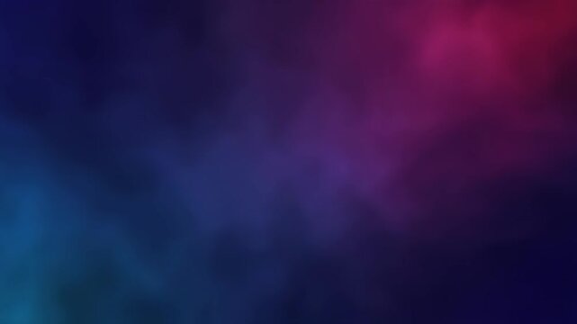 A horizontal tri-panel background with a deep blue and magenta gradient.
