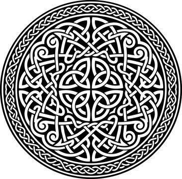 circle tribal Celtic vikings Pattern