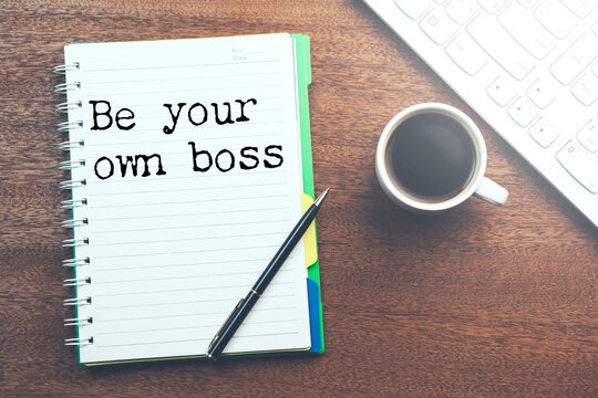 card 'Be your own boss'