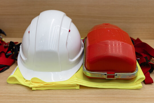 Safety Helmet and Personal Protective Equipment for Industrial Work