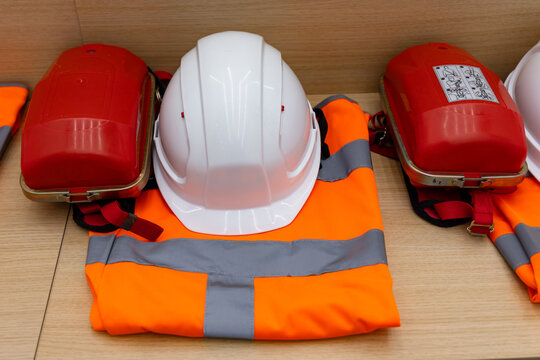 Hard Hat and High Visibility Vest for Workplace Safety