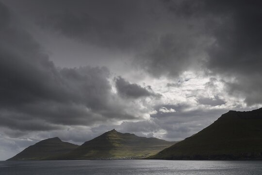 Eysturoy Island, Dj&uacute;pini, Faroe Islands, Denmark