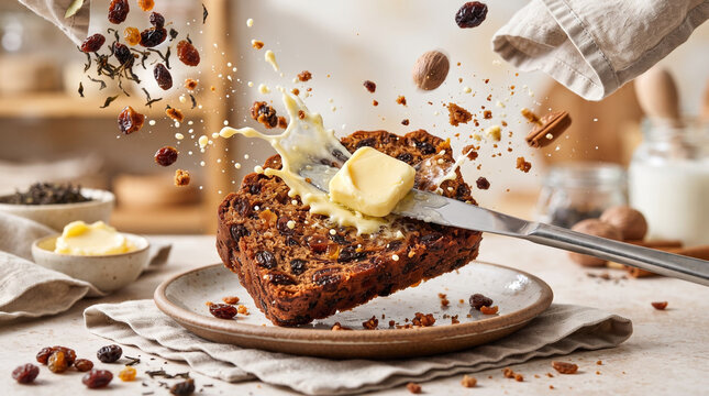 Bara Brith spiced fruit loaf