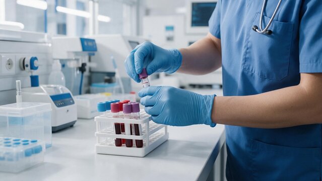 blood sample tubes for laboratory testing