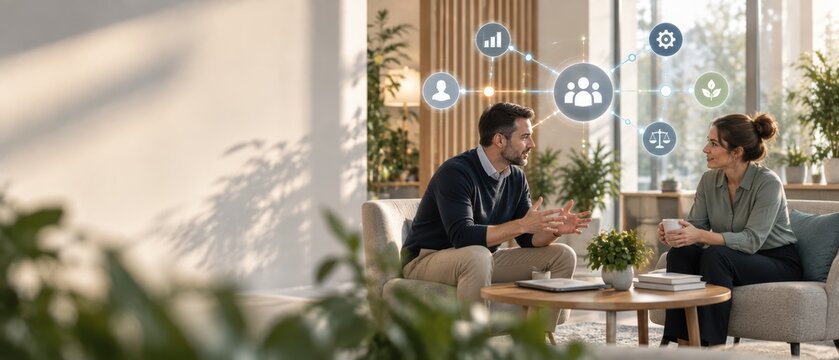 Manager Employee One to One with AI Workplace Wellbeing Support