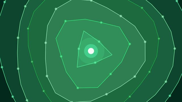 High-definition seamless cosmic energy vortex background loop featuring sacred lotus chakra energy vortex background with vibrant emeraldmatrix color aesthetic. Perfect for VJ visuals, concert backdro
