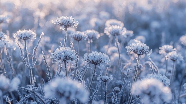 delicate wild flowers