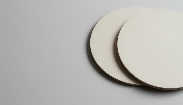 Offset Planar Discs Beside a Quiet Surface