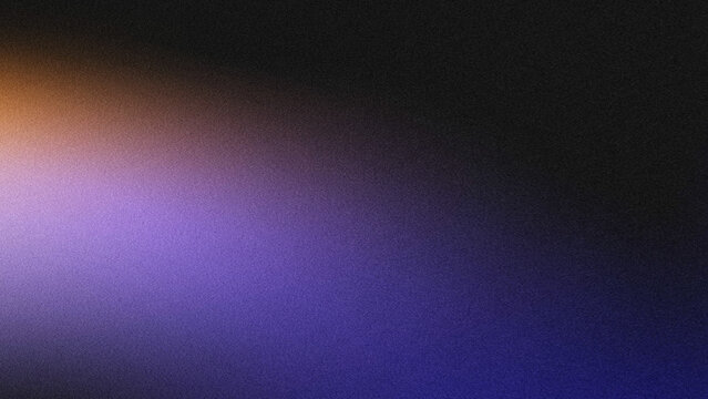 Abstract textured backdrop with grain noise effect. Smooth color transition from warm amber in the upper left blending into soft violet purple against deep black.