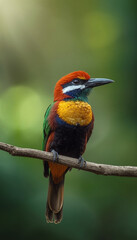 Obraz premium kingfisher on branch