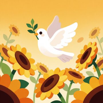 seamless pattern with birds