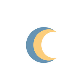 Crescent moon icon © SAM