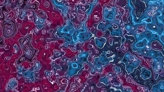 Mesmerizing wavy abstract background featuring flowing blue, purple, and pink liquid forms