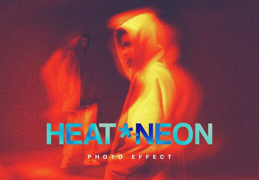 Heat Map Effect For Poster And Social Media Design