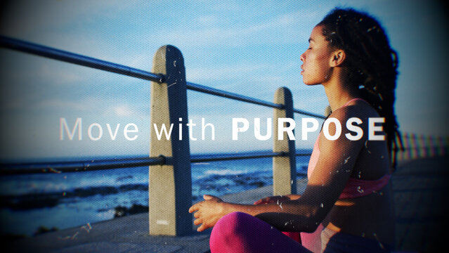 Minimal Vintage Sliding Media Text