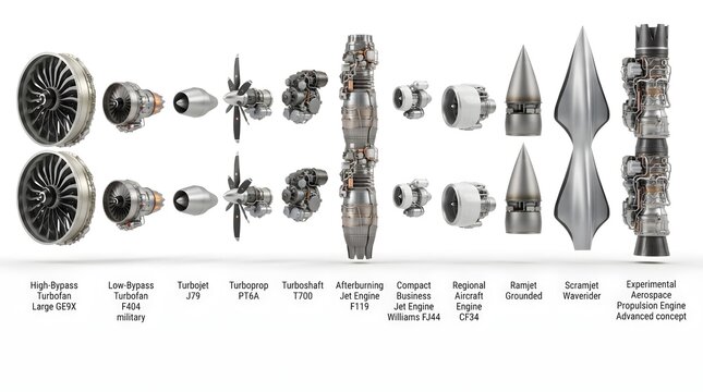 Jet Engine Designs Collection