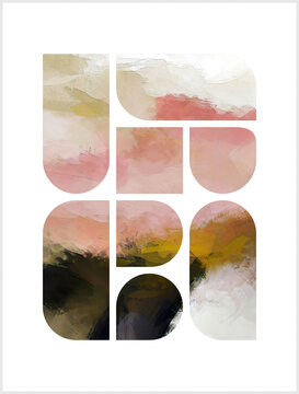 31 Chromatic Fragments (Rose / Olive Earth): Muted Terra or Sediment & Blush