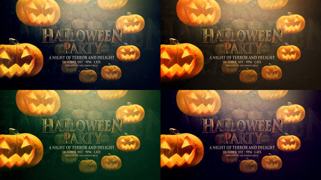 Spooky Halloween Party Promo