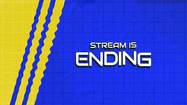 animated stream overlays, starting screen, offline screen, be right back screen, ending screen