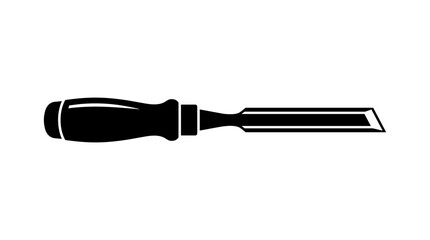 Obraz premium Chisel tool for woodworking and carving 1.