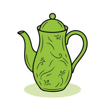 Green Teapot