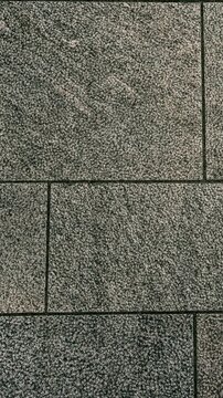 Granite stone wall pattern close up