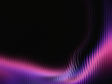 Deep granular night, flowing sculpted violet and fuschia undulations, ethereal abstract digital background, subtle atmospheric noise