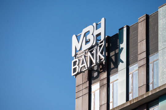 MBH Bank Building With Corporate Signage