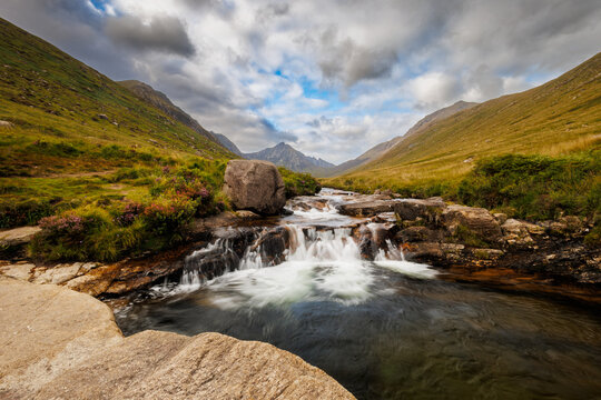 Blue Pool in Glen Rosa Valley on the isle of Arran, Scotland