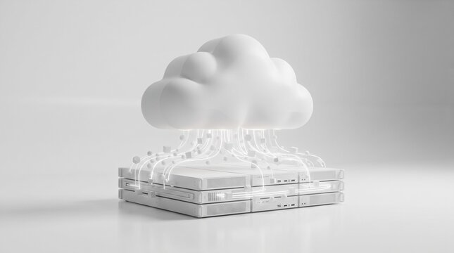 3d render of a happy birthday cake