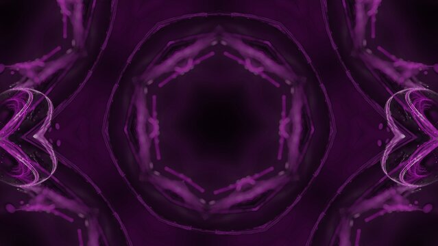 symmetrical purple geometric patterns, kaleidoscope design, energy flow, technology, science, research, internet, power, efficiency, optimization, speed, quality, progress, success