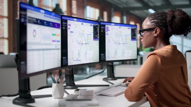 Telecom Engineer Plans Fiber Network Routes