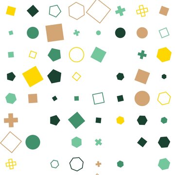 pattern grid square Abstract geometric shapes pattern background with colorful modern design elements