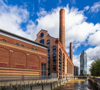 Built in Chelsea in 1904, it long supplied dedicated electricity to the London Underground.  The site has now been redeveloped as part of the Chelsea Waterfront  project. Shot 17 September 2026.