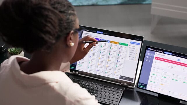 Business Continuity Manager Monitors Real-time Dashboard