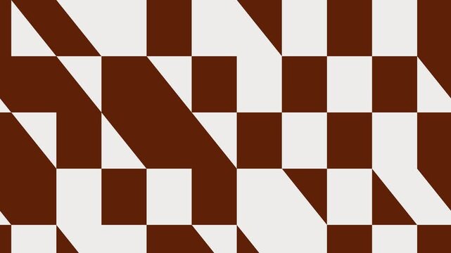 Seamless loop gray checkerboard motion background