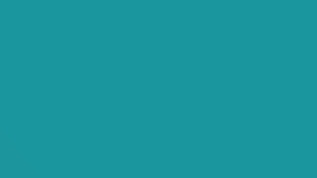 Solid color background transition from green to teal and blue animation
