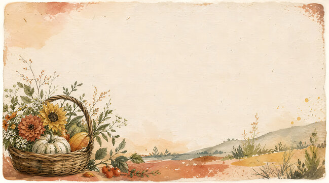Gpt Image 2 A Charming Handcrafted Market Postcard Design Featuring A Small Illustrated Bask 0 X4