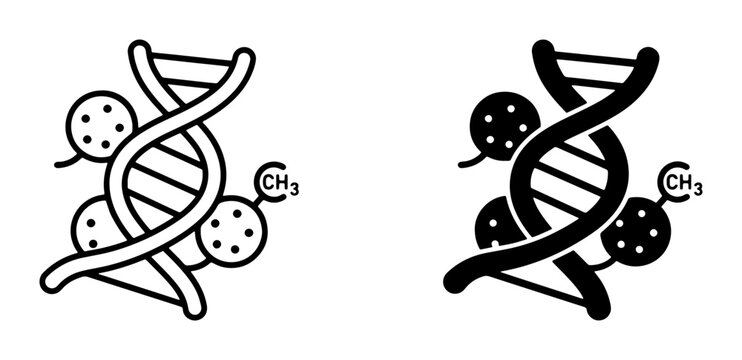DNA Helix Molecule Icons, Genetics Research, Biotechnology Science, Medical Research, Molecular Biology, Gene Sequencing, Chemistry Elements, CH3 Group, Helix Structure, Scientific Discovery