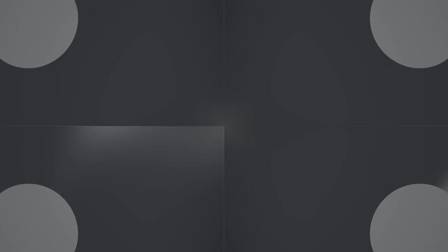 Minimal dark abstract background animation with subtle geometric motion loop