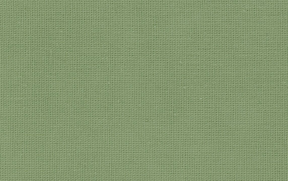 Woven green yarn leaves small gaps at its thread intersections, an open fabric texture to incorporate into scrapbook covers or retain the repeating textile surface in digital collage