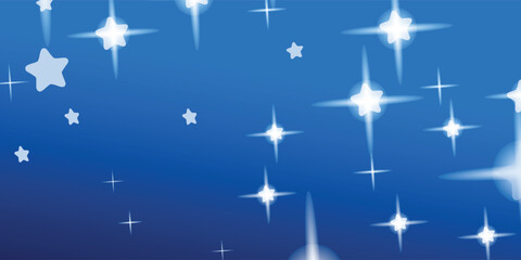Fototapeta premium Abstract background in the form of stars and sparkles