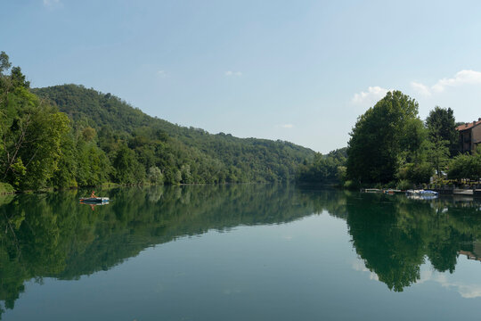 View of the adda river 
