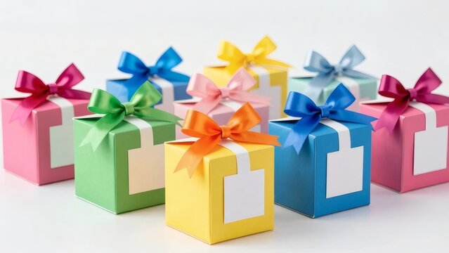 Party Favor Boxes on Table