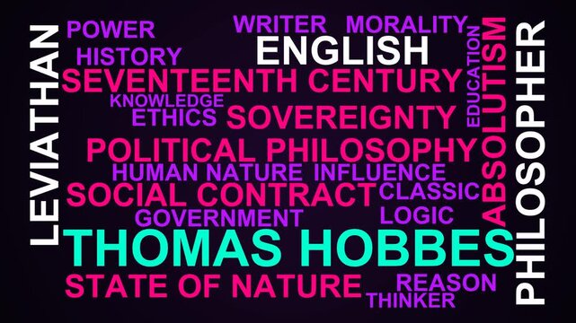 Thomas Hobbes Word Cloud